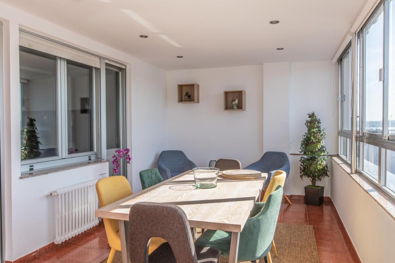 Luminoso Apartamento En Cuatro Caminos A Coruna Bagian luar foto
